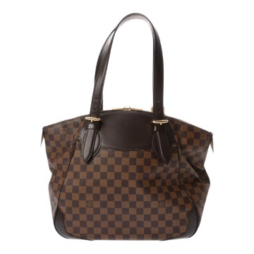 ルイ ヴィトン ダミエ ヴェローナ GM ブラウン N41119 ダミエキャンバス レディース バッグ 【中古】【bag】