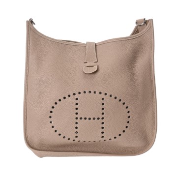 エルメス エヴリン3 GM エトゥープ トリヨンクレマンス レディース バッグ 【中古】【bag】