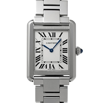 カルティエ タンク ソロ SM W5200013 シルバー レディース 時計 【中古】【wristwatch】
