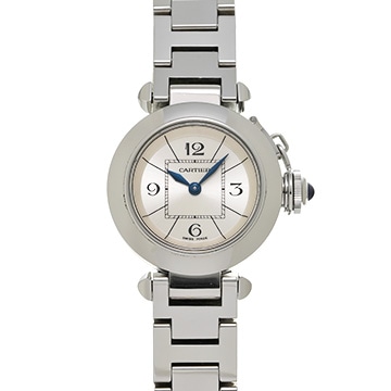 カルティエ ミスパシャ W3140007 シルバー レディース 時計 【中古】【wristwatch】