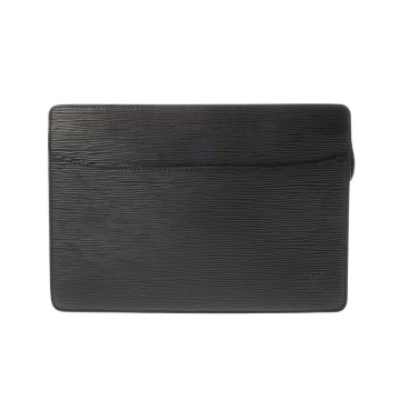 ルイ ヴィトン エピ ポシェットオム ノワール M52522 レザー メンズ バッグ 【中古】【bag】