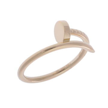 カルティエ ジュストアンクル リング SM #52 ゴールド K18イエローゴールド YG レディース ジュエリー 【中古】【jewelry】