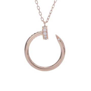 カルティエ ジュストアンクル ネックレス ゴールド K18ピンクゴールド PG レディース ジュエリー 【中古】【jewelry】
