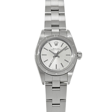 ロレックス オイスターパーペチュアル 76030 シルバー レディース 時計 【中古】【wristwatch】