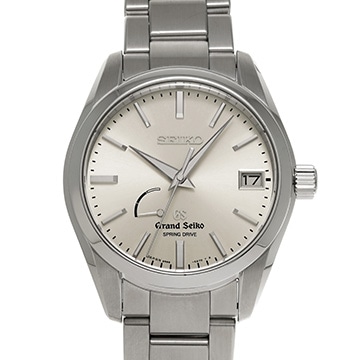 グランドセイコー スプリングドライブ マスターショップ限定 SBGA083 シルバー メンズ 時計 【中古】【wristwatch】