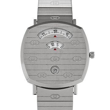 グッチ グリップ YA157410 ホワイト メンズ 時計 【中古】【wristwatch】