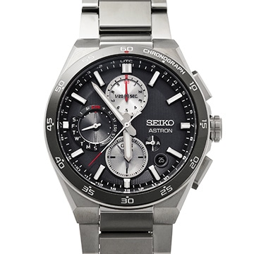 セイコー アストロン ネクスター SBXC151 ブラック/シルバー メンズ 時計 【中古】【wristwatch】