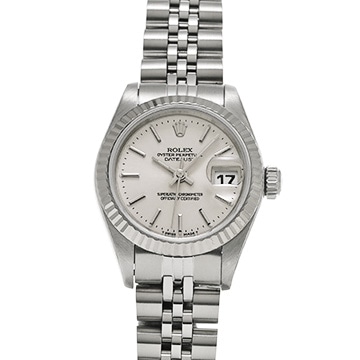 ロレックス デイトジャスト 69174 シルバー レディース 時計 【中古】【wristwatch】