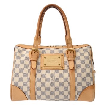 ルイ ヴィトン ダミエアズール バークレー ホワイト N52001 ダミエキャンバス レディース バッグ 【中古】【bag】