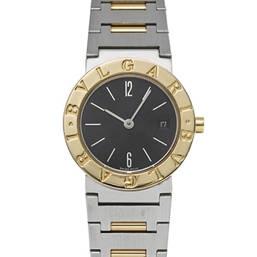 ブルガリ ブルガリブルガリ BB26SGD ブラック レディース 時計 【中古】【wristwatch】