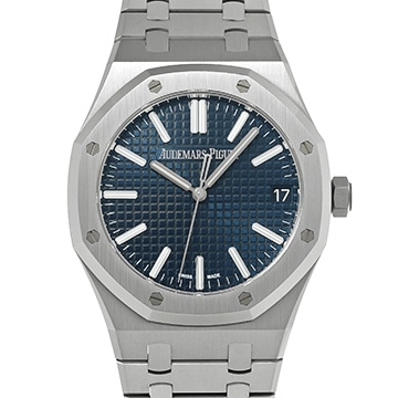 オーデマ ピゲ ロイヤルオーク 15510ST.OO.1320ST.01 ブルー メンズ 時計 【中古】【wristwatch】