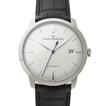 ジラール ペルゴ 1966 49525-53-131-BK6A シルバー メンズ 時計 【中古】【wristwatch】