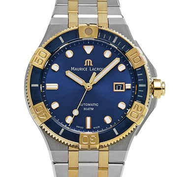 モーリス ラクロア アイコン ベンチュラー AI6058-SY013-430-1 ブルー メンズ 時計 【中古】【wristwatch】