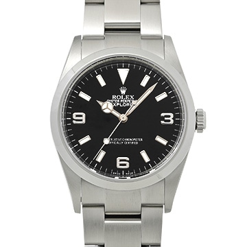 ロレックス エクスプローラー 114270 ブラック メンズ 時計 【中古】【wristwatch】