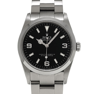 ロレックス エクスプローラー 114270 ブラック メンズ 時計 【中古】【wristwatch】