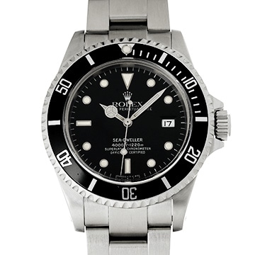 ロレックス シードゥエラー 16600 ブラック メンズ 時計 【中古】【wristwatch】