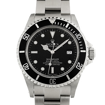 ロレックス シードゥエラー 16600 ブラック メンズ 時計 【中古】【wristwatch】