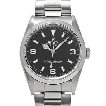 ロレックス エクスプローラー 14270 ブラック メンズ 時計 【中古】【wristwatch】