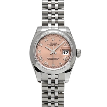 ロレックス デイトジャスト 26 179160 ピンク レディース 時計 【中古】【wristwatch】