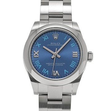 ロレックス オイスターパーペチュアル 31 177200 アズーロブルー ユニセックス 時計 【中古】【wristwatch】