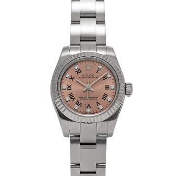 ロレックス オイスターパーペチュアル 26 176234G ピンク/ダイヤモンド レディース 時計 【中古】【wristwatch】