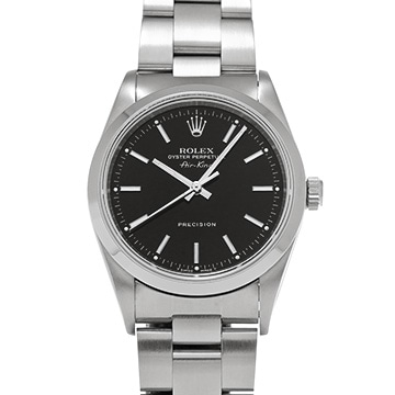 ロレックス エアキング 14000 ブラック メンズ 時計 【中古】【wristwatch】