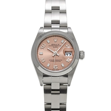 ロレックス オイスターパーペチュアル デイト 79160 ピンク レディース 時計 【中古】【wristwatch】