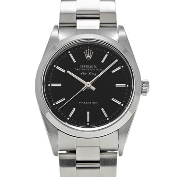 ロレックス エアキング 14000 ブラック メンズ 時計 【中古】【wristwatch】