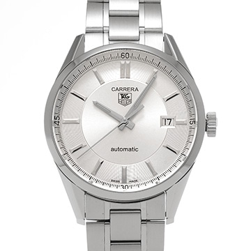 タグ ホイヤー カレラ キャリバー5 WV211A.FC6203 シルバー メンズ 時計 【中古】【wristwatch】