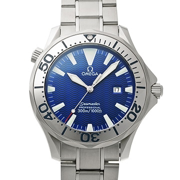 オメガ シーマスター プロフェッショナル 300 2265.80 ブルー メンズ 時計 【中古】【wristwatch】