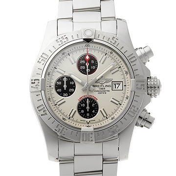 ブライトリング アベンジャー II A133813K/G809 アイボリー/ブラック メンズ 時計 【中古】【wristwatch】