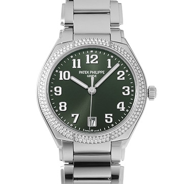パテック フィリップ トゥエンティ-4 7300/1200A-011 オリーブグリーン・ソレイユ レディース 時計 【中古】【wristwatch】