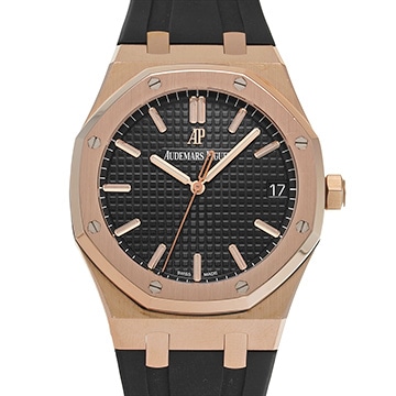 オーデマ ピゲ ロイヤルオーク 15500OR.OO.D002CR.01 ブラック メンズ 時計 【中古】【wristwatch】