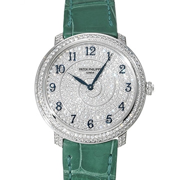 パテック フィリップ カラトラバ 4978/400G-001 パヴェダイヤモンド メンズ 時計 【中古】【wristwatch】