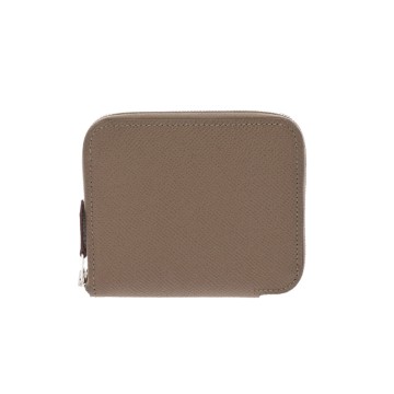 エルメス アザップ コンバイン エトゥープ ヴォーエプソン レディース 財布 【未使用】【purse】