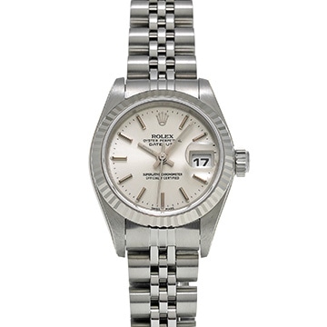 ロレックス デイトジャスト 79174 シルバー レディース 時計 【中古】【wristwatch】