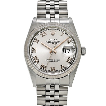 ロレックス デイトジャスト 16234 グレー メンズ 時計 【中古】【wristwatch】