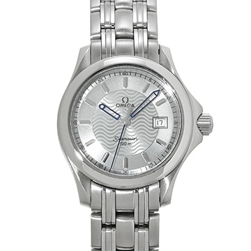 オメガ シーマスター 120 クォーツ 2571.31 シルバー レディース 時計 【中古】【wristwatch】