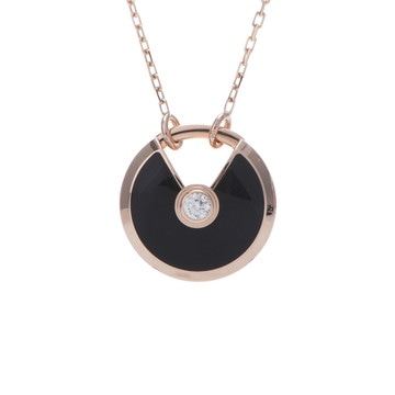 カルティエ アミュレット ネックレス SM ゴールド CRB3047400 K18ピンクゴールド PG レディース ジュエリー 【中古】【jewelry】