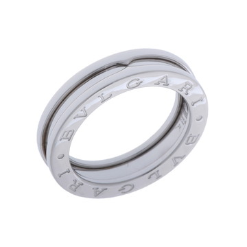 ブルガリ B.ZERO1 リング XS #52 シルバー K18ホワイトゴールド WG レディース ジュエリー 【中古】【jewelry】