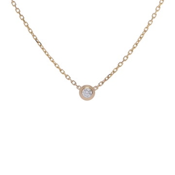 カルティエ ダムール ネックレス XS ゴールド K18イエローゴールド YG レディース ジュエリー 【中古】【jewelry】