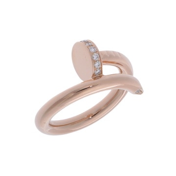 カルティエ ジュストアンクル リング #46 ゴールド K18ピンクゴールド PG レディース ジュエリー 【中古】【jewelry】