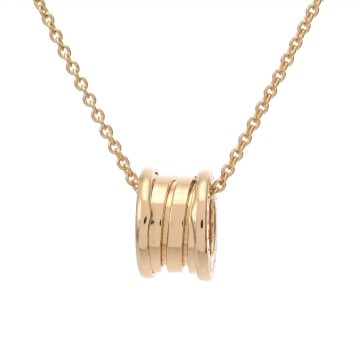 ブルガリ B-ZERO1 ネックレス ゴールド K18イエローゴールド YG ユニセックス ジュエリー 【中古】【jewelry】