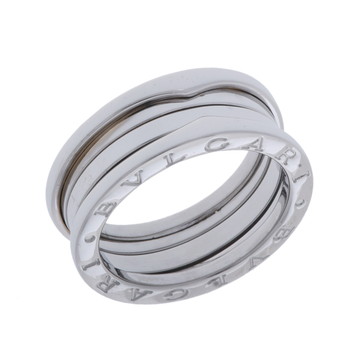 ブルガリ B.ZERO1 リング #56 シルバー K18ホワイトゴールド WG レディース ジュエリー 【中古】【jewelry】