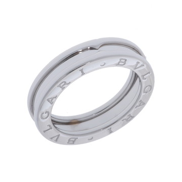 ブルガリ B.ZERO1 リング XS #51 シルバー K18ホワイトゴールド WG レディース ジュエリー 【中古】【jewelry】