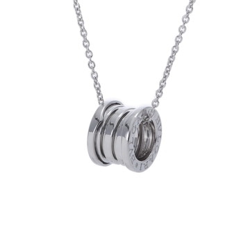 ブルガリ B.ZERO1 ネックレス シルバー 332634 K18ホワイトゴールド WG レディース ジュエリー 【中古】【jewelry】