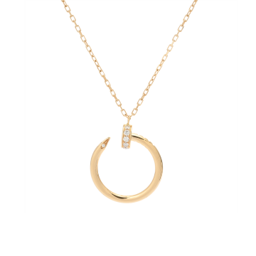 カルティエ ジュストアンクル ネックレス ゴールド K18イエローゴールド YG レディース ジュエリー 【中古】【jewelry】