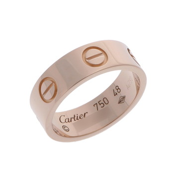 カルティエ ラブリング #48 ゴールド K18イエローゴールド YG レディース ジュエリー 【中古】【jewelry】