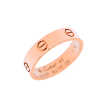 カルティエ ラブリング #65 ゴールド K18ピンクゴールド PG レディース ジュエリー 【中古】【jewelry】