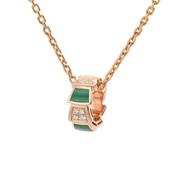 ブルガリ セルペンティヴァイパー ネックレス ゴールド K18ピンクゴールド PG レディース ジュエリー 【中古】【jewelry】
